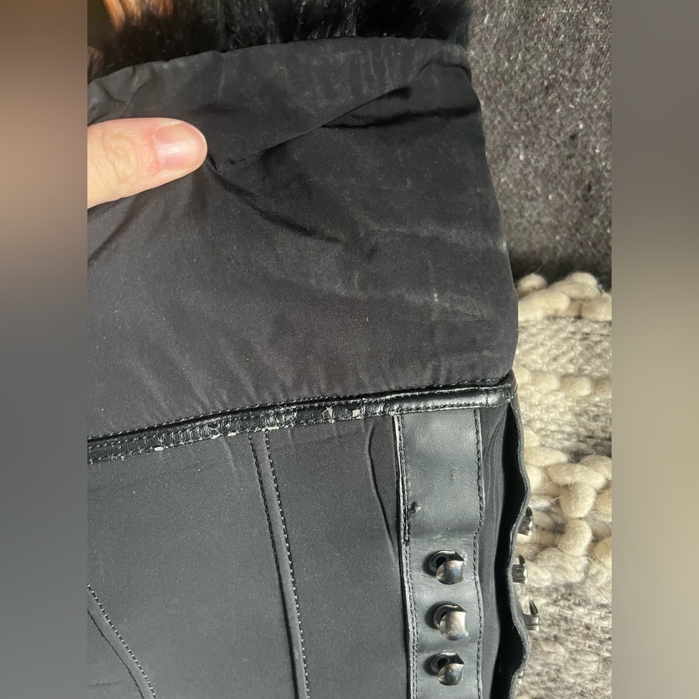 Rudsak Black Knee-High Lace-Up Boots - Picture 4 of 11